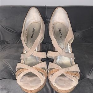Bebe Wedge Heels